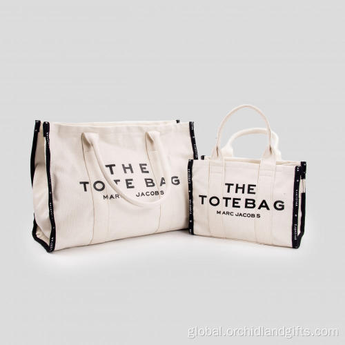 Canvas large capacity tote bag on sale